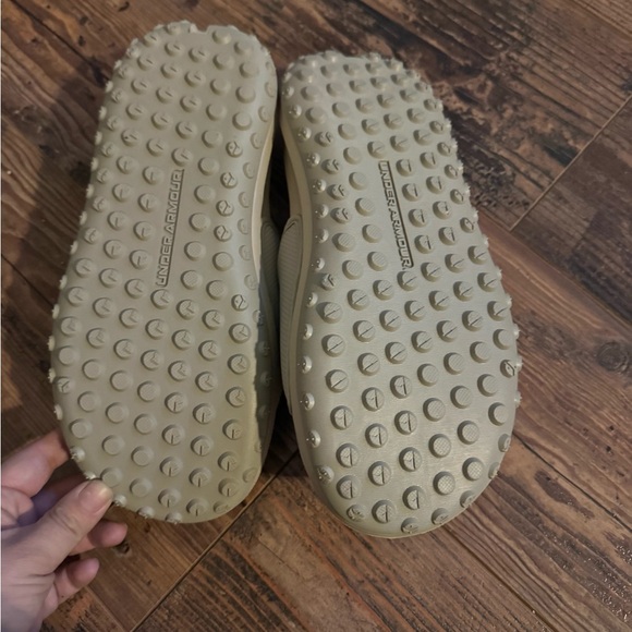 NWT Under Armour Summit FT Sway Slides Tan Men 9 Women 10.5 - Picture 2 of 5